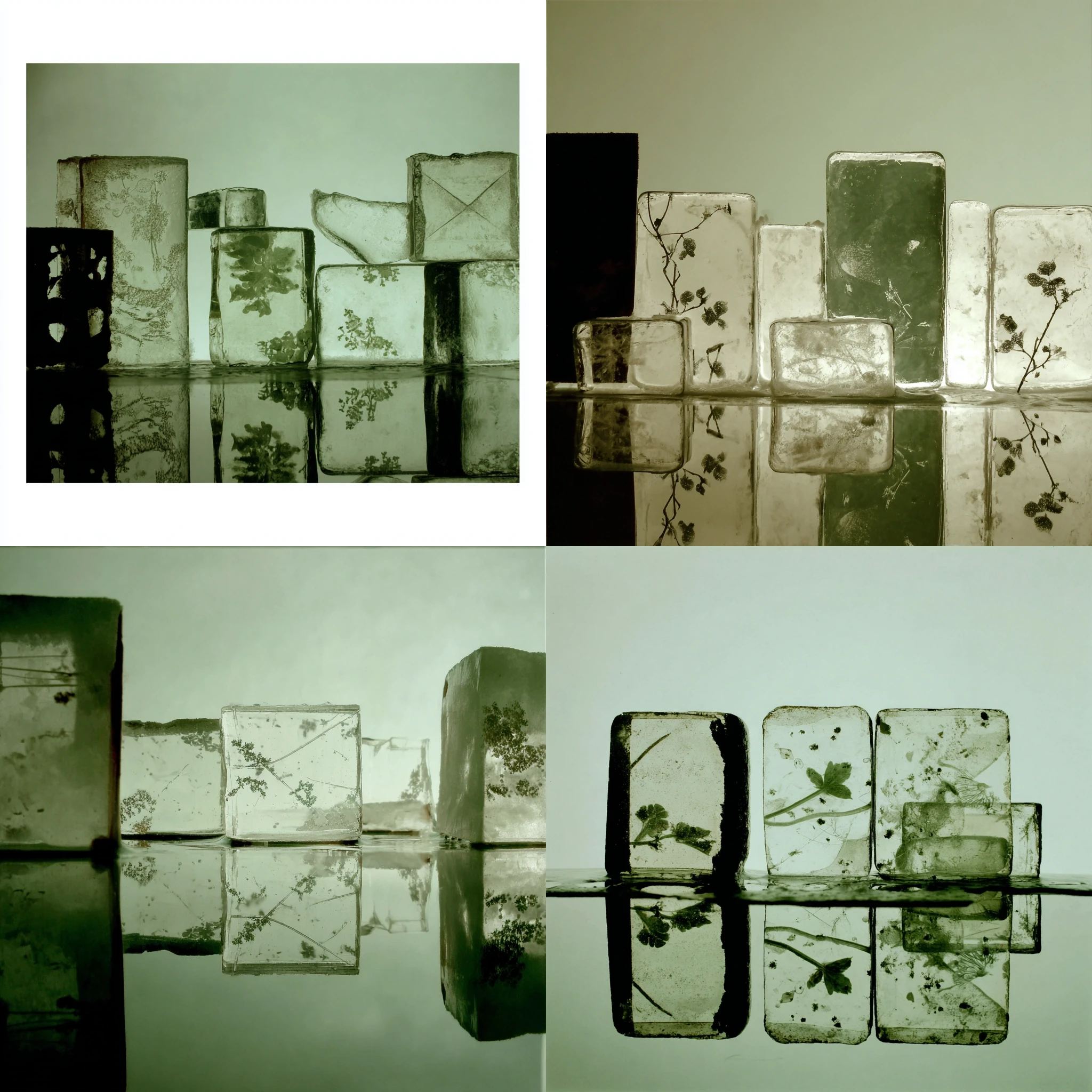 Botanical Minimalism in Glass
